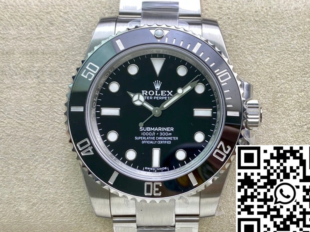 Factory Rolex 114060-97200 Black Submariner VS Dial 1113